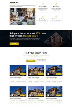 Hosting Company Layout Preview