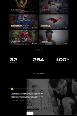 Hosting Company Layout Preview